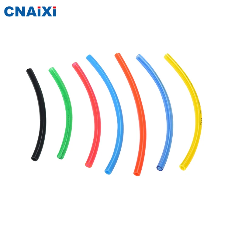 Пневматический мягкий шланг из полиуретана с красным, синим, черным прозрачным цветом