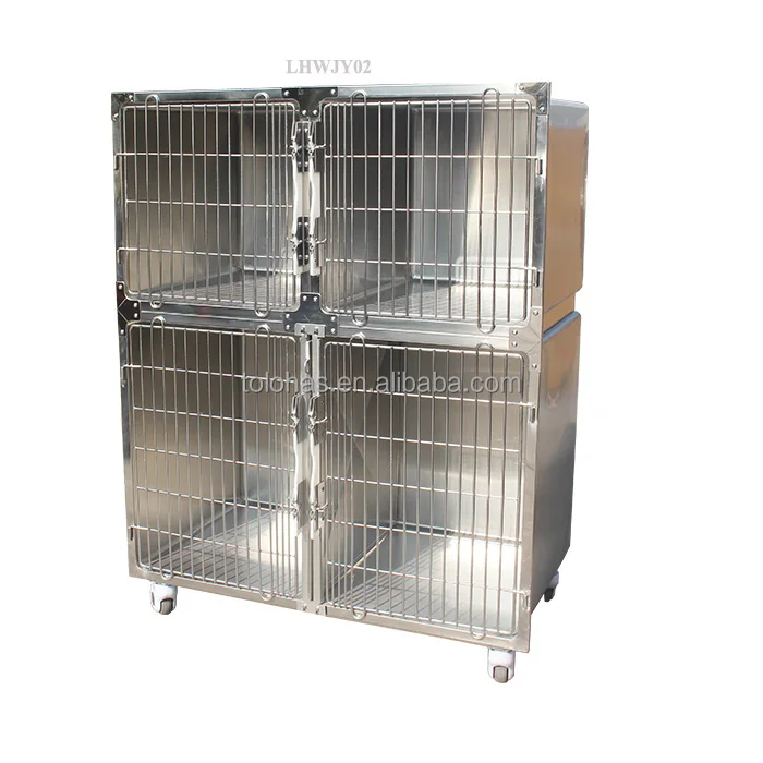 Customizable Pet Hospitalization Cage Good Quality Vet Hosapital Stainless Steel Animal Cages