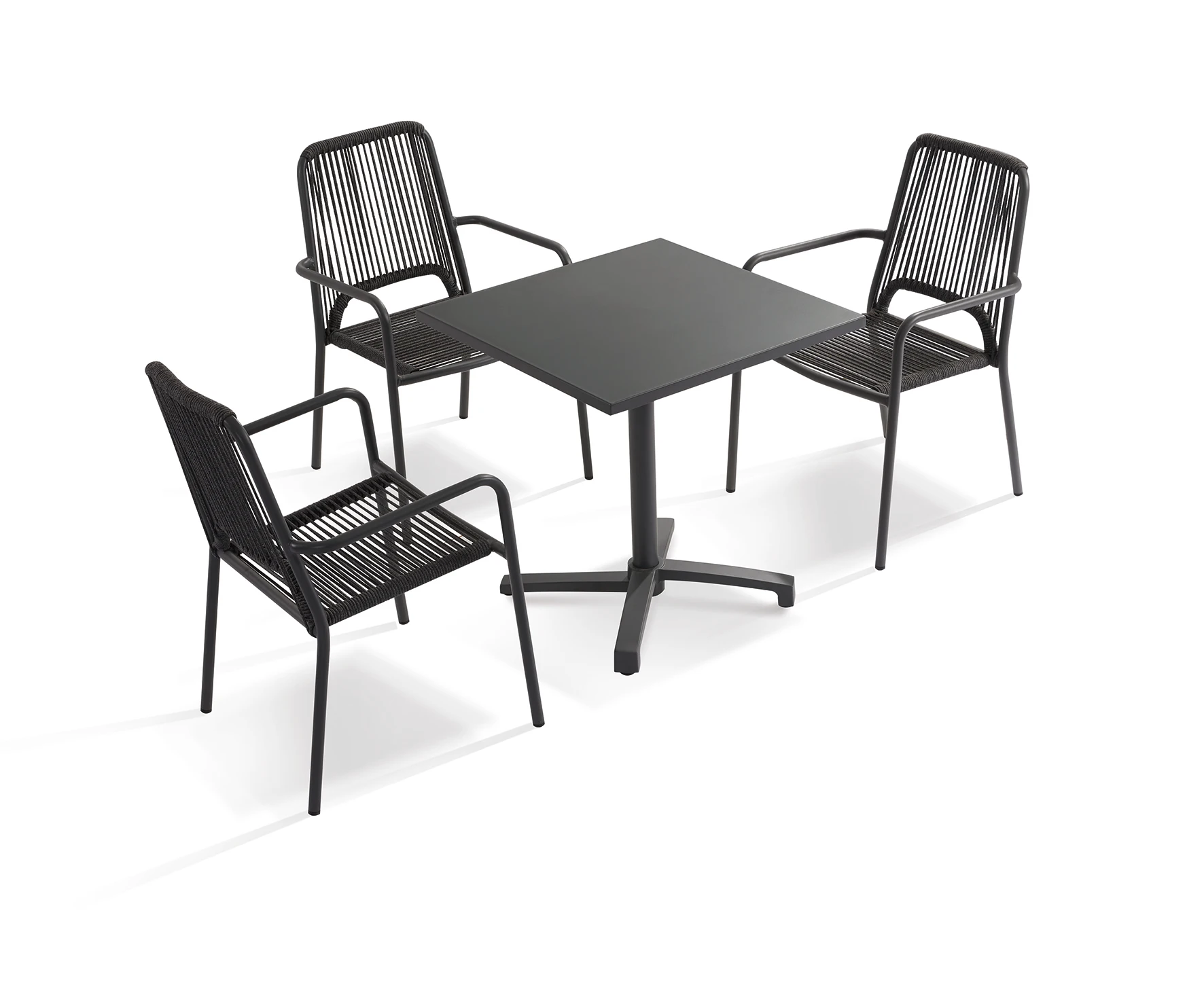 Outdoor Square Coffee Table Small Folding Table For Restaurant Patio Modern Coffee Table