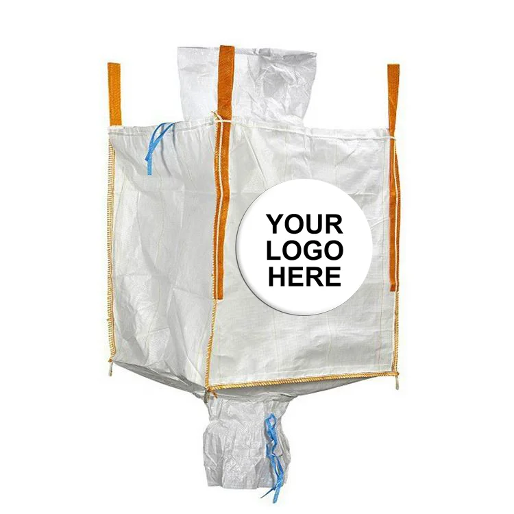 1 metric ton 1.5 ton 2 ton plastic fibc polypropylene big bag large bulk coal fertilizer cement jumbo bag with moisture-proof
