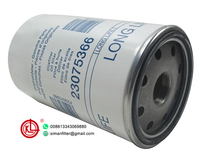Engine spare parts Spin-on fuel filter 23075366  long life