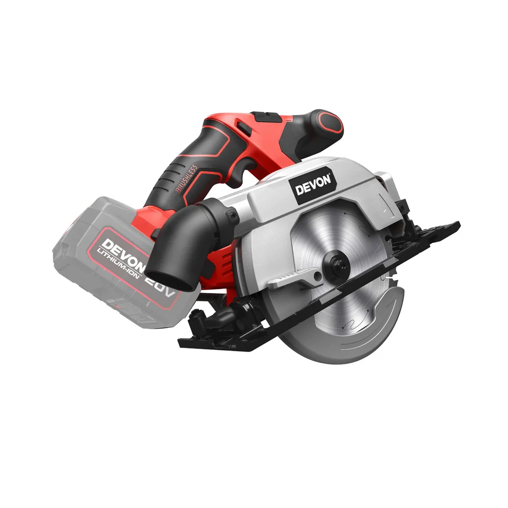 DEVON 5419-Li-20CS165  Electric Portable 165mm Cutter Brushless Cordless Circular Saw Power Tools Manufacturer