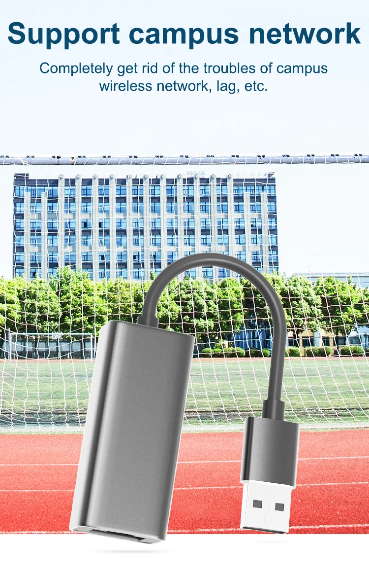 USB Ethernet Adapter USB to Ethernet Lan RJ45 Network Card Cable Line Card Ethernet Adapter for PC Laptop