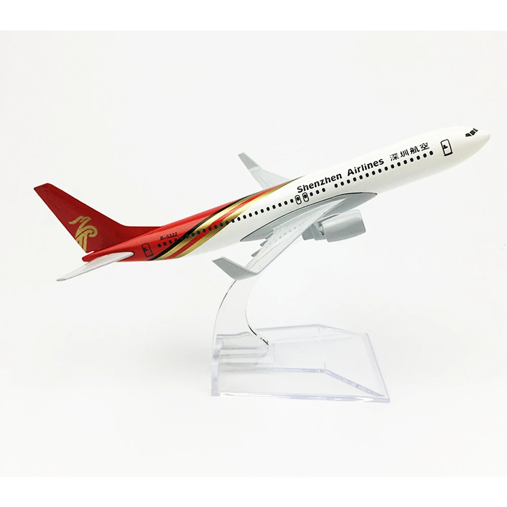 China Shenzhen B737 Aircraft Models Airliner and Fighter Resin Crafts High-Detail Aircraft Models Toy
