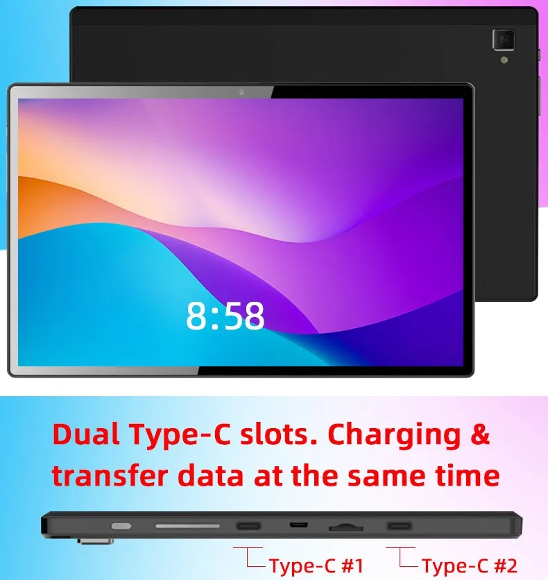 Oem Android планшет Good Tab 10 1 дюймов RK3566 процессор с двумя Sim-картами планшетный ПК для бизнес-выставки портами типа C