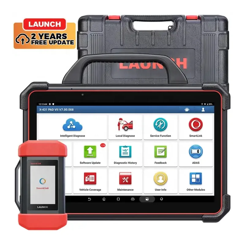 Launch X431 PADVII Automotive Code Reader Online Computer Diagnostic Instrument for Fault Reading OBD Detection Remote Diagnosis