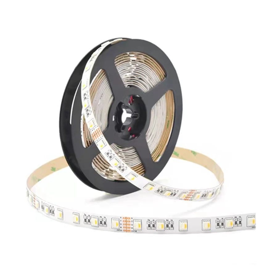 Высокоплотные светодиоды RGBW дешевая Светодиодная лента DC12V DC24V 50 мм 100 декоративное освещение 90 SMD 5050 медная проволока 95 0 5