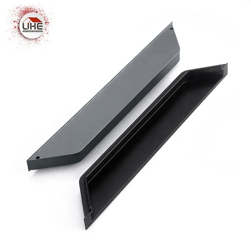 Embedded Pull Handle Aluminum Alloy Minimalist Invisible Pull Cabinet Customized Long Furniture Handle