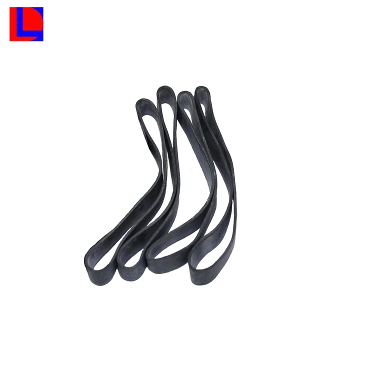 Factory manufactures custom variour color flexible rubber resistance band