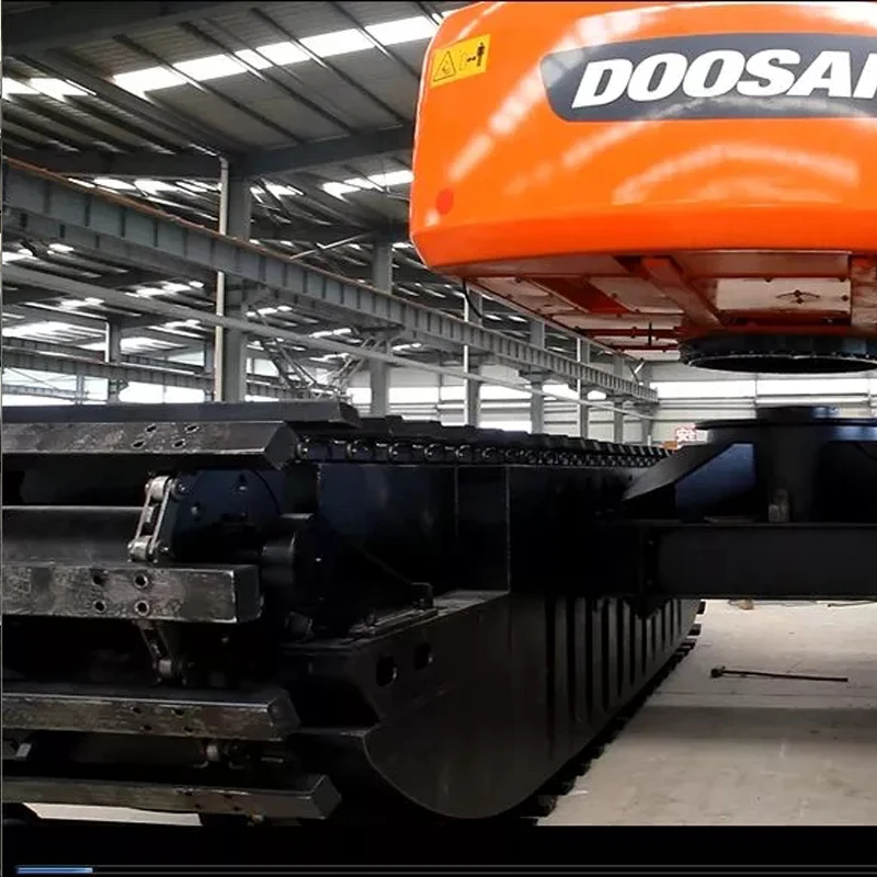 Завод по индивидуальному заказу сделанный в Корее DOOSAN DX225 DX215 экскаватор-амфибия