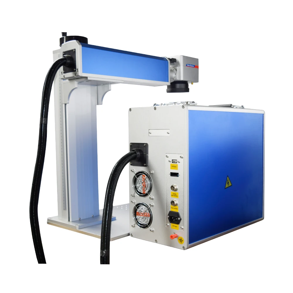 fiber laser marking machines for metal 30w /20w/50w laser engraving machine metal CO2 laser marking machine optional