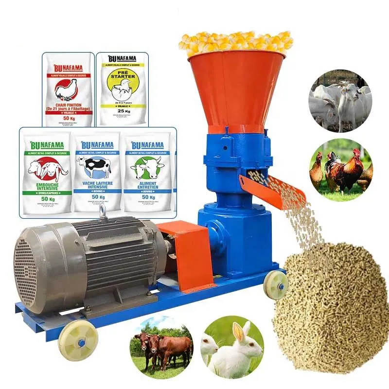 Mill Floating Fish Chicken Pig Poultry Cattle Catfish Livestock Household Pelletizer Line Goat Farms--use Cow 100kg Per Hour