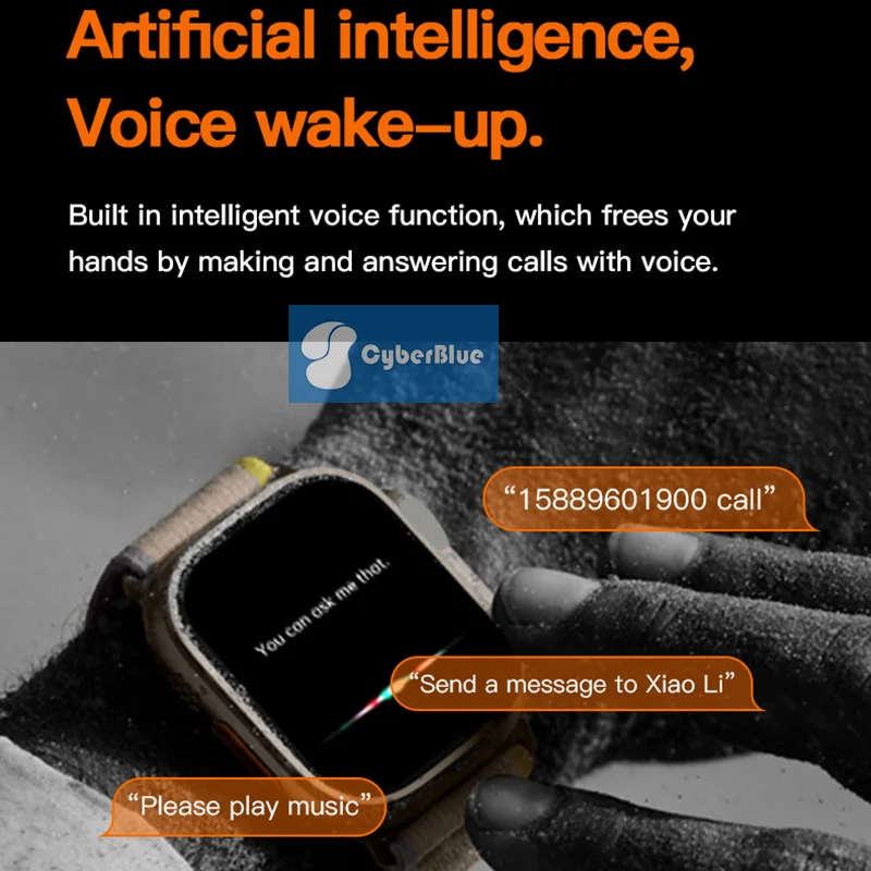 T900 Ultra Serie 8 Smartwatch T900 Relojes Smartwatch Android Suitable Running Walking Sleep Heart Rate Detection Healthy