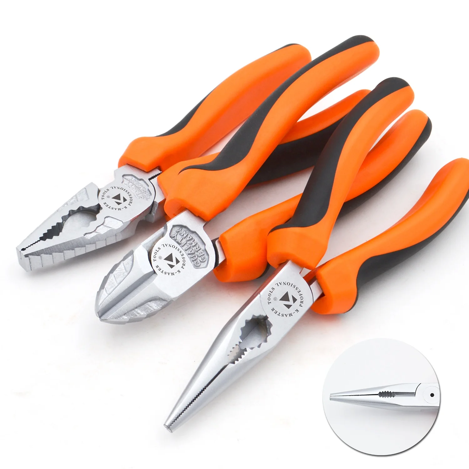  Комбинированные плоскогубцы K-Master 8 дюймов ручка из термоэластопласта