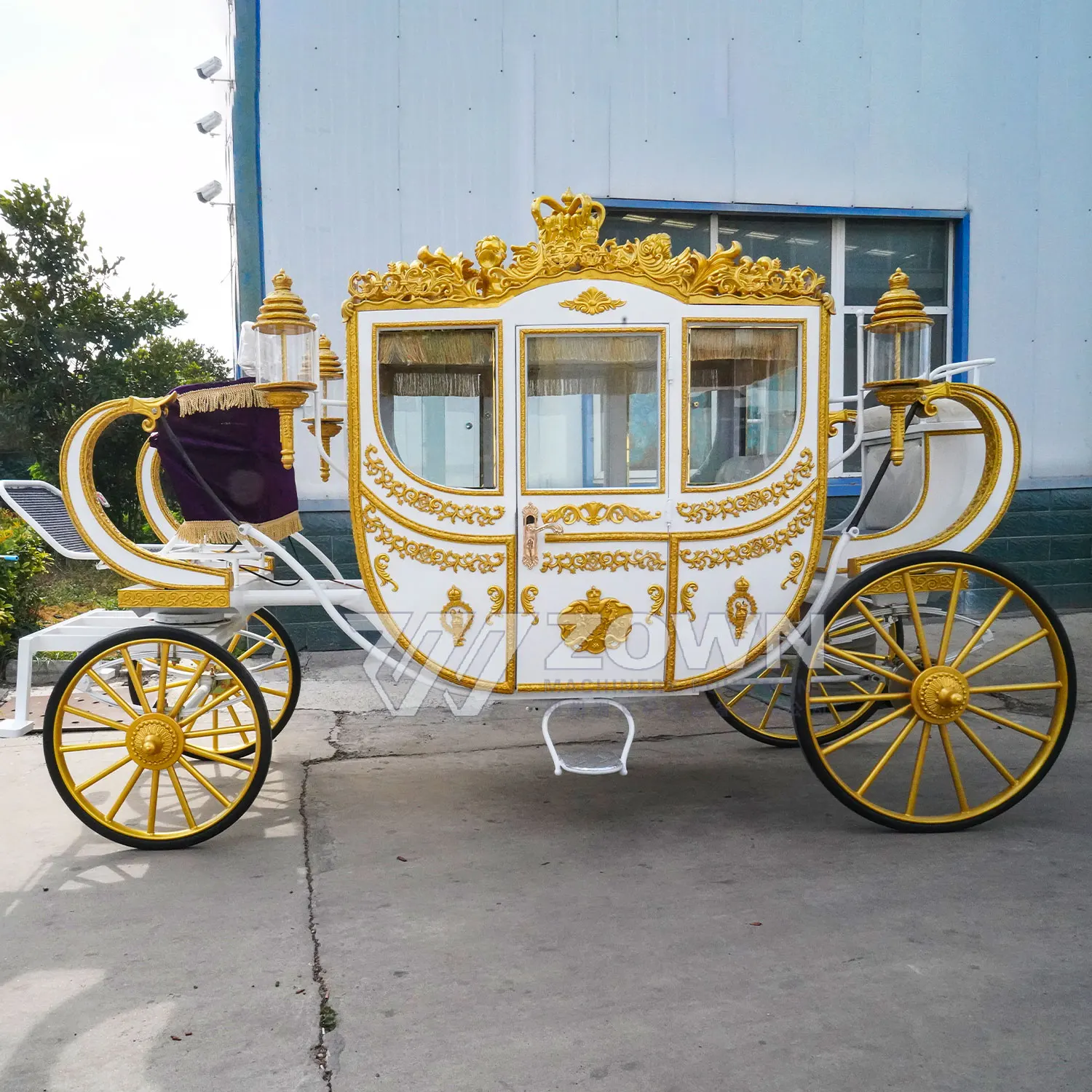 Королевский конный экипаж производитель в Китае Золушка тыквенный марафон для экскурсионного туризма