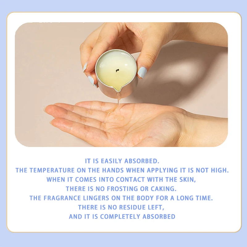 cinemas double wall sexy spa body coconut wax massage oil candles with spout customizing bamboo lid