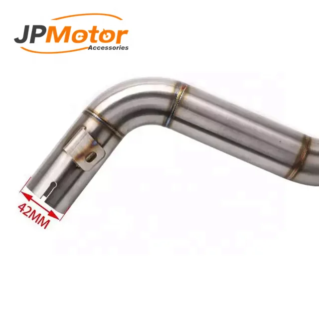 JPMotor Motorcycle Exhaust System KTM DUKE 200 42/44mm Motorcycle Exhaust Middle Pipe