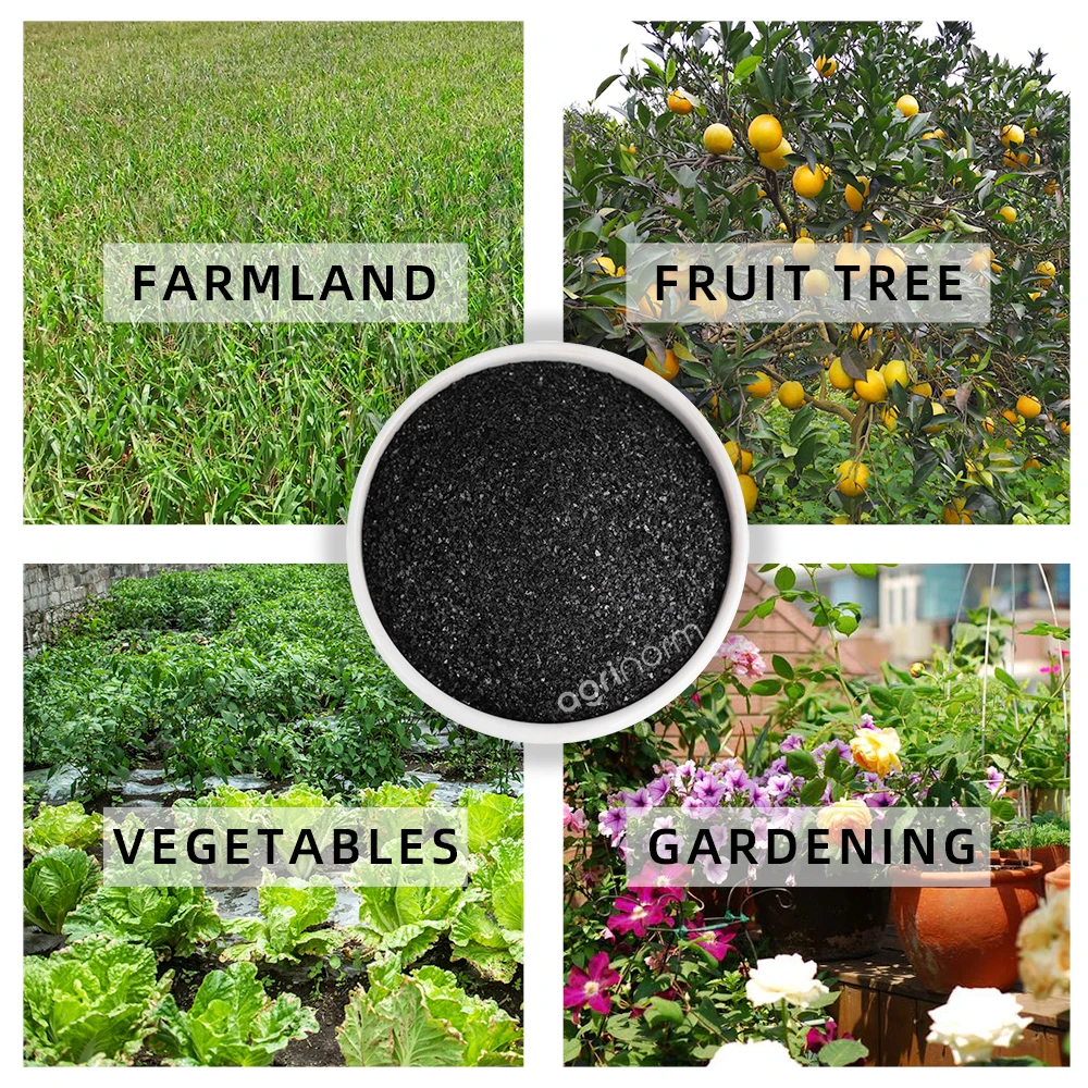 Humic acid fertilizer mineral source potassium fulvic acid vegetable planting fertilizer organic grain