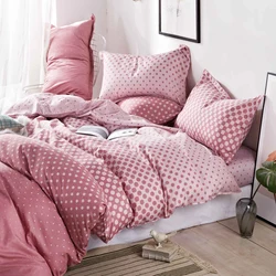 Latest Designs 100% Microfiber Soft Bed Sheet Three Piece Beddings Set