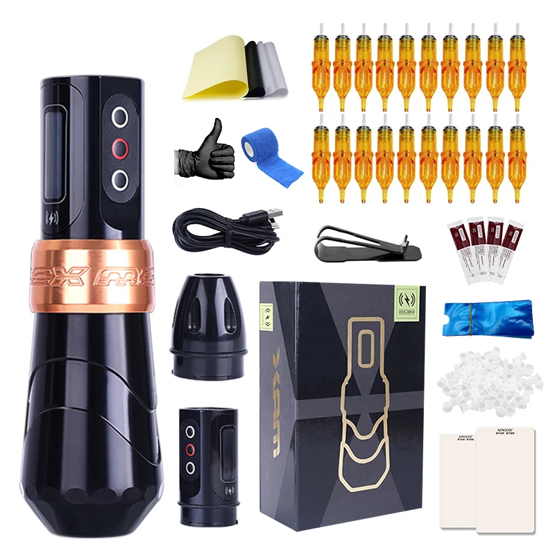 Tattoo Machine Kit Factory Wholesale Tattoo Gun Set Tattoo Kits for Beginners Popular