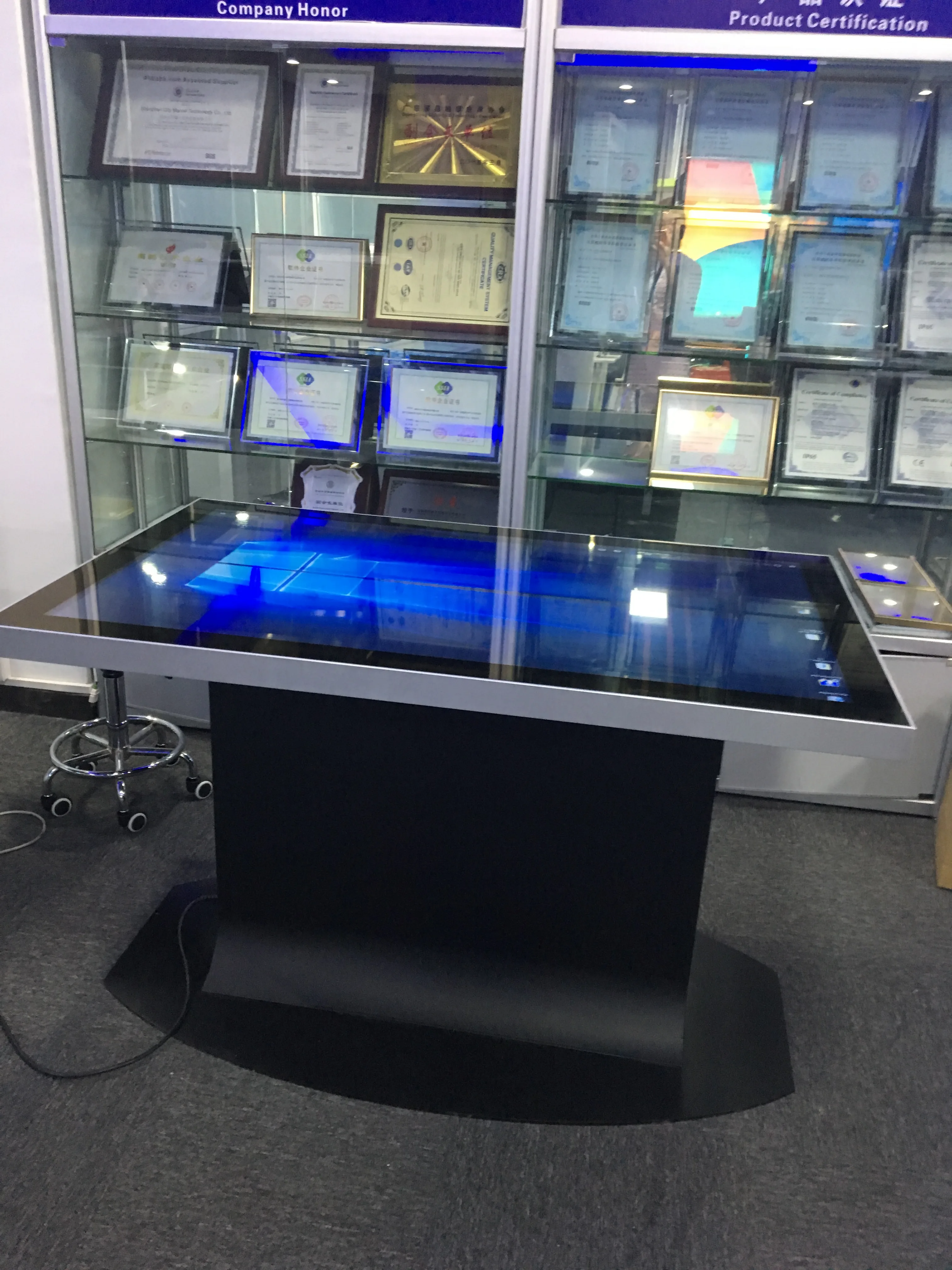 Водонепроницаемый Multi Touch точек касания мультитач интерактивный столика