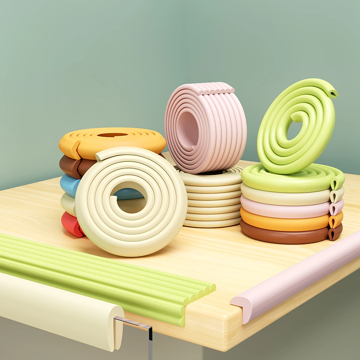 Многофункциональная Защитная резиновая накладка на ковер с острыми краями