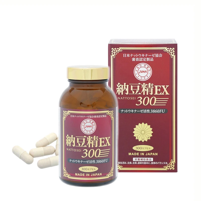 Healthcare Supplement Nattosei EX300 nattokinase enzymes supplement health and wellness products (OEM possible)
