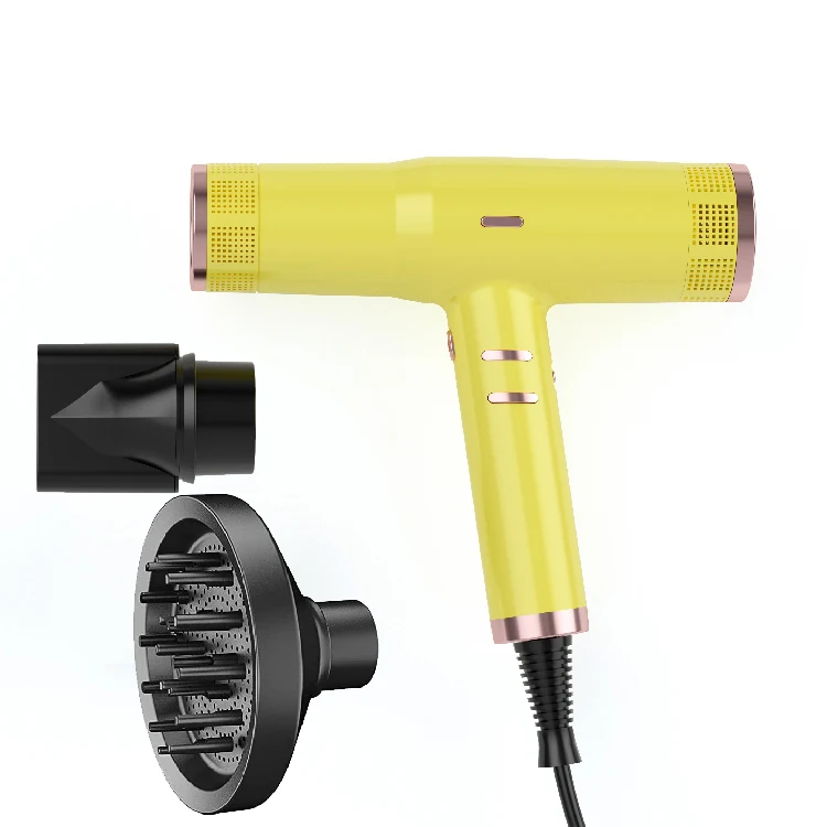 110000 RPM High Speed Hair Dryer Negative Ionic Blow Dryer Low Noise Fast Drying Hairdryer with Cold Settings Diffuser
