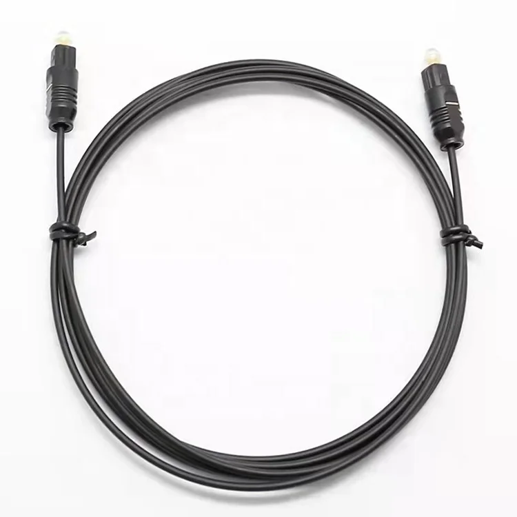 Basics Digital Optical Audio Toslink Cable for Sound Bar, TV - 3.3 Feet (1 Meter)