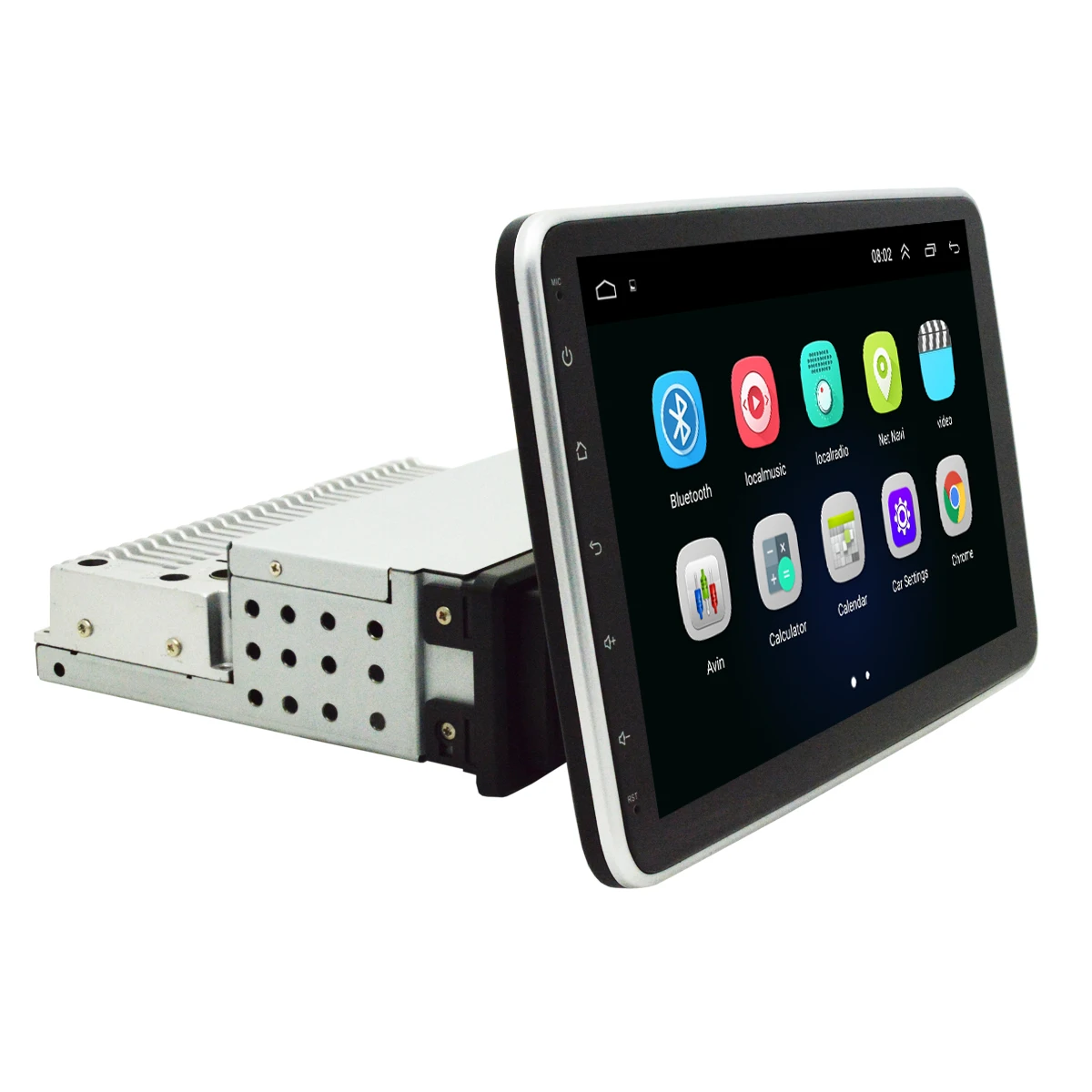 10.1 inch Android 9.1 with Up Down 360 Degree Rotatable Screen 1DIN Car DVD Player  WIFI/3/4G OBD2 GPS Car Multimedia Player