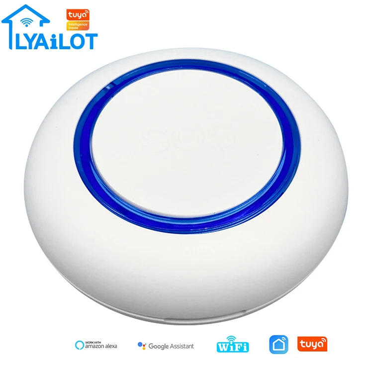 smart life WiFi home security alarm system SOS button for elder and children care