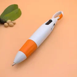 Шариковая ручка Rocket Writer, 4 цвета, шариковая ручка с карабином, черные, синие, зеленые и красные шариковые чернила