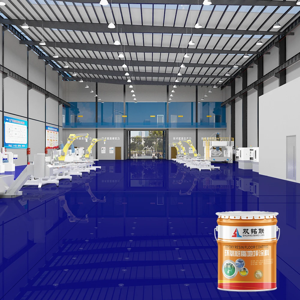 4S Shop Floor White Hardened Paint Anti-Oil Stain Easy To Clean Acrylic Floor Paint