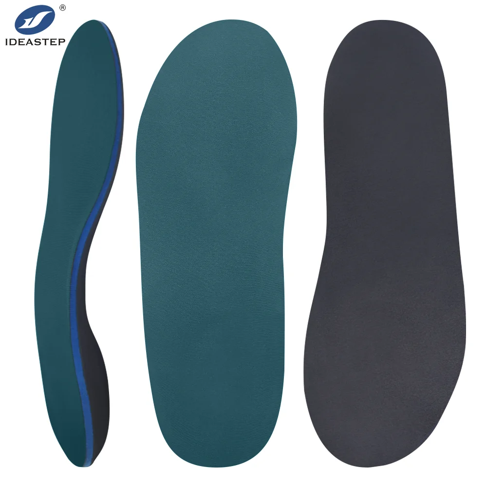 IDEASTEP Custom Eva Orthopedic Plastic Shell Foot Polypropylene Arch Support Orthotics Comfort Orthopedic Insoles