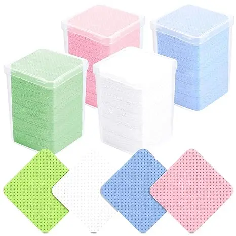 Lint free nail wipe nail polish remover wipes lint-free cleaner pads nail wipes for wholesale