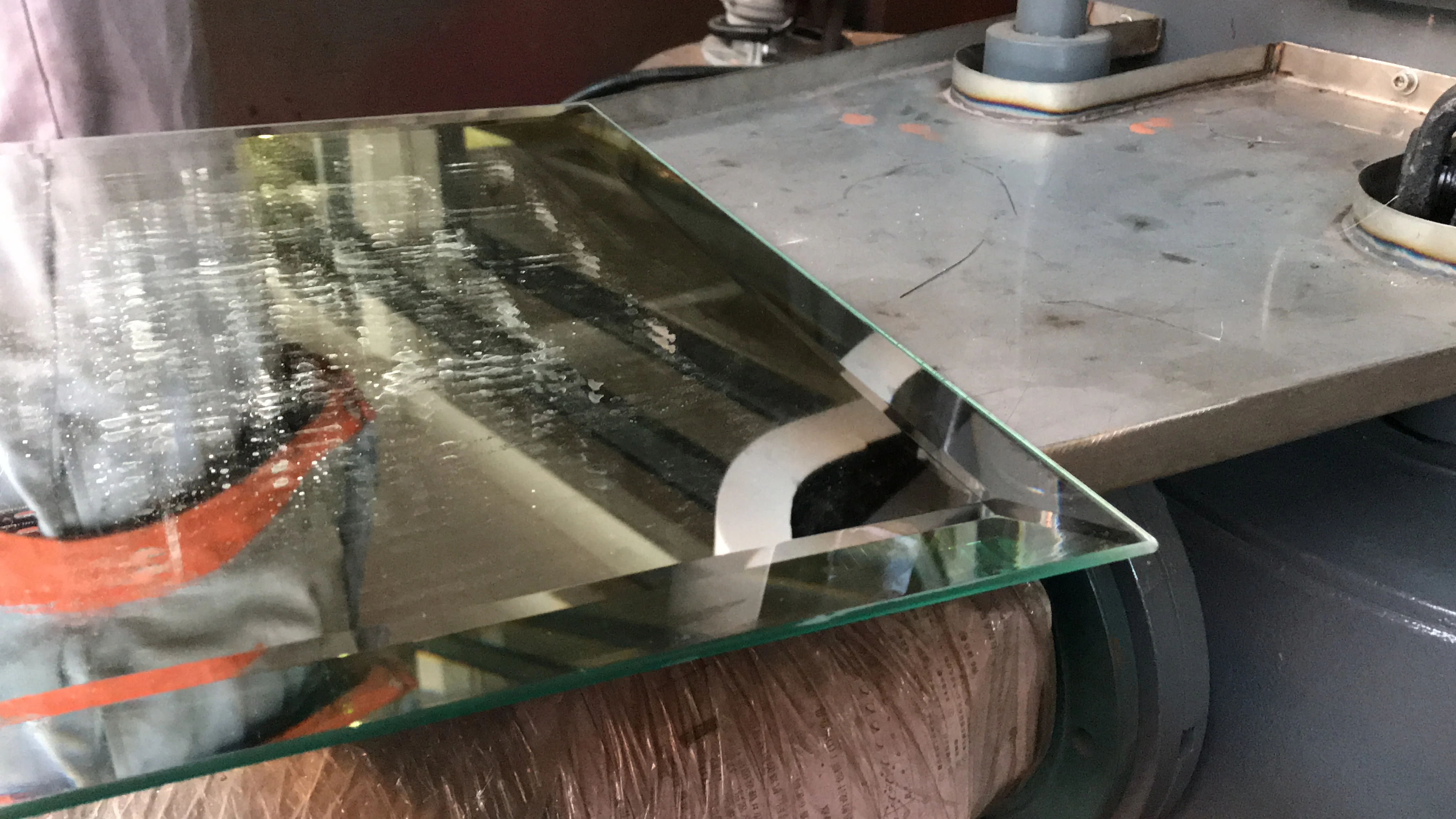 Factory Supply 9 Motor Glass Beveling Machine Mirror Polishing Machine