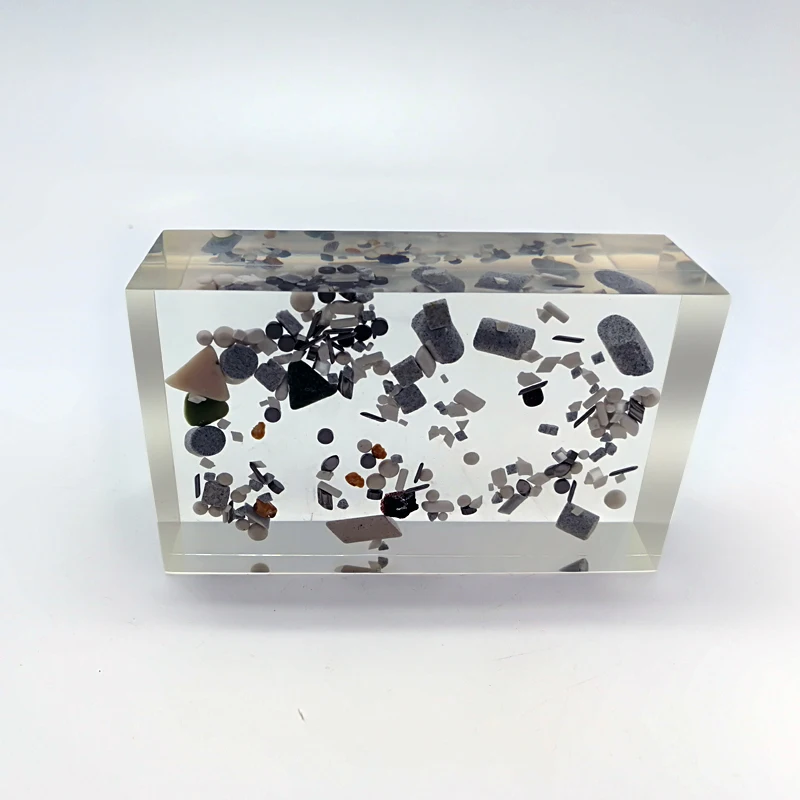 Customized Resin Paperweight Solid Stone Paper Weight Tourist Souvenir Gifts