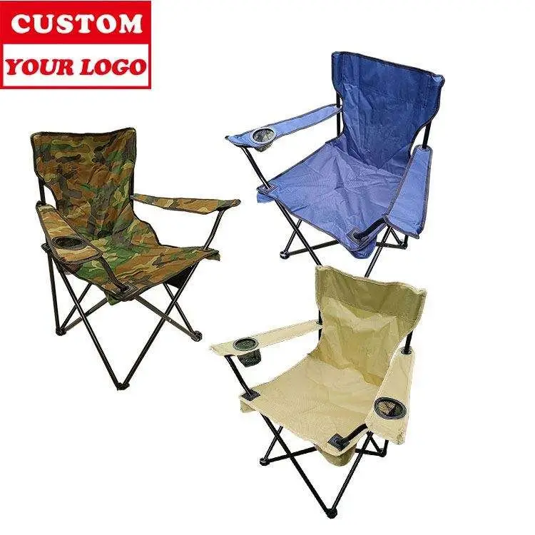 Easy Carrying Metal Outdoor Fishing Chair Beach Chair Aluminium Outdoor Foldable Fishing Camping Beach Chairs For Events