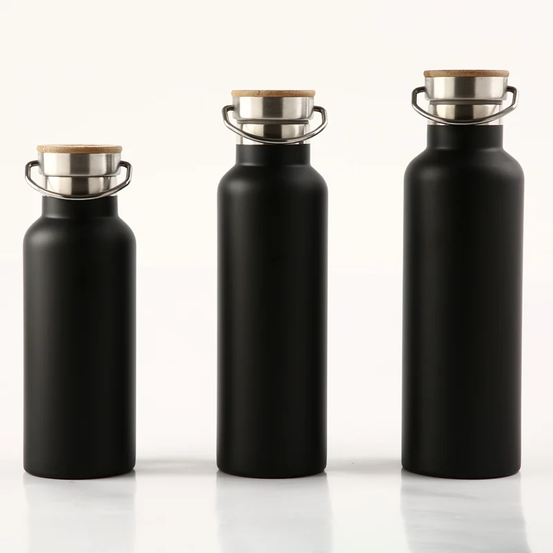 Factory Wholesale Portable Solid Color Stainless Steel Thermos Cup Classic Water Bottles Manufacturers