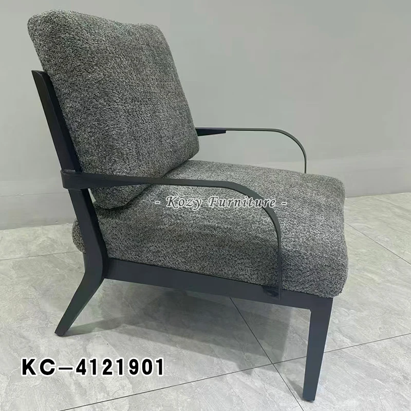 Metal Frame Upholstered Dining Room Furniture Restaurant Event Rest Chairs