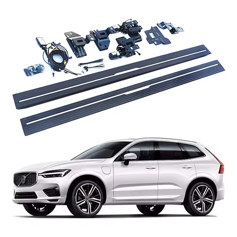 Factory Price Power Running Board for Volvo XC60/XC90 SUV Pick up Truck T5 Model Side Steps Electric Function Aluminum Material