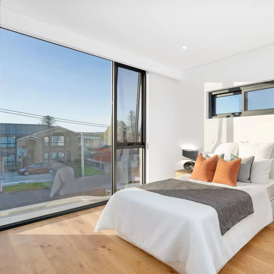 Australian As2047 Chain Winder Awning Windows Aluminum Framed Window Australia Semi Commercial Double Glazed Windows for Home