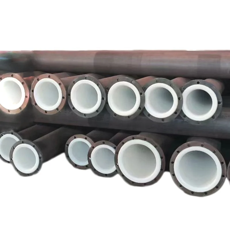 Промышленные трубы из нержавеющей стали Высокопроизводительные PTFE облицованные Литые стальные фитинги для труб