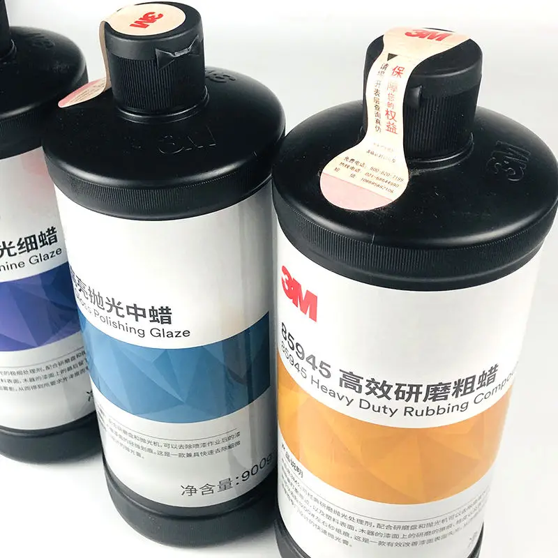 3M 85928 85945 85955 85990 85991 Full range of 8 first slurry polishing wax Eco-friendly White Car Paint Coating May Car Wax Liq