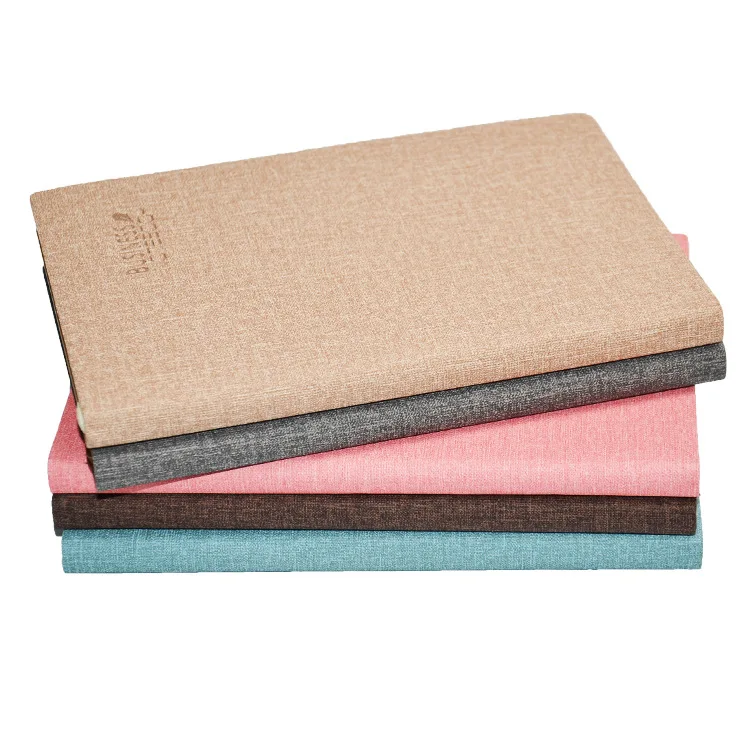 Hot Selling Private Label Diary Notebook A5/A7/B5 Size 80gsm Paper  Cotton Hardcover Business Notebook For Business Man