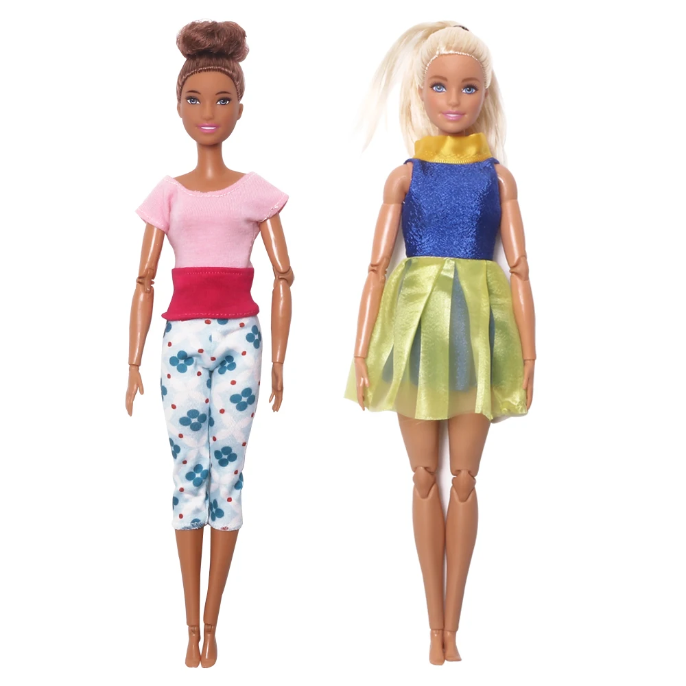 Newest Doll Dress Short Ballet Dresses For Barbie Doll Clothes Fashion Clothes For Barbie Dolls Outfits Doll
