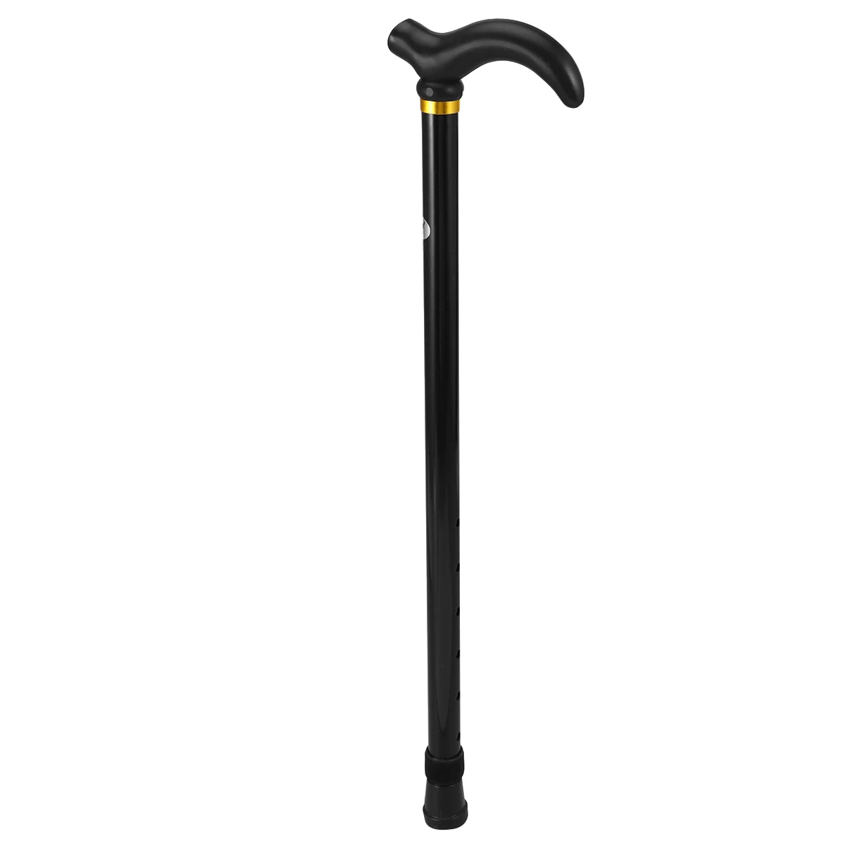 Aluminum Alloy Retractable Walking 2 Section Telescopic Adjustable Height Cane Anti-skid Walking Stick for Old People