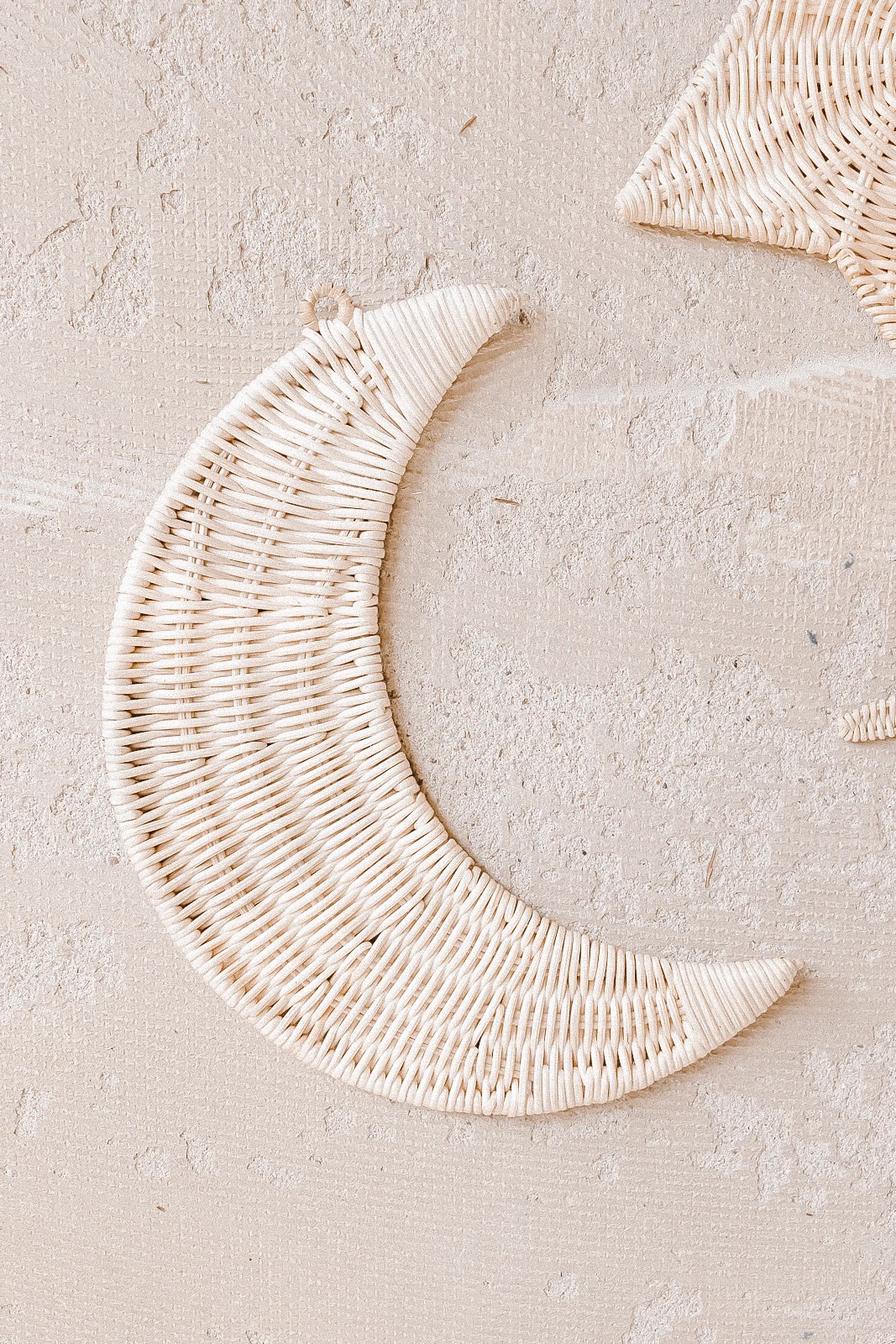 Home Decor Rattan wicker Moon hanging Accessories Eco friendly OEM accepted Home & decor crafts Vietnam manufacturer