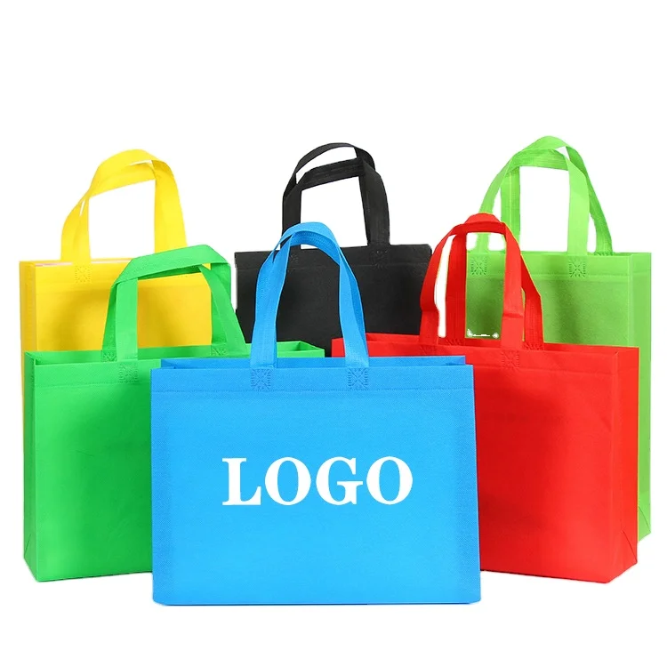 Custom LOGOhigh quality PP shopping bag reusable environmental protection bag non-woven bag