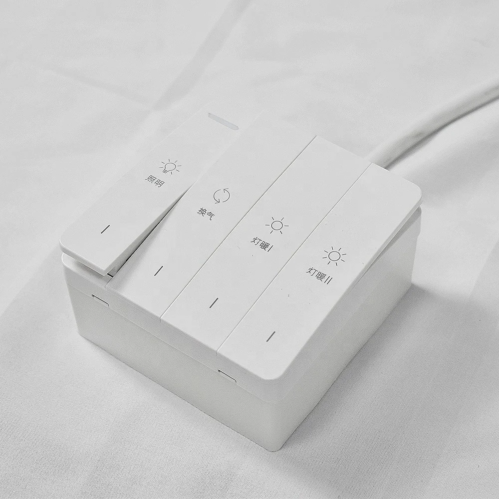 SDIAO Factory made infrared lamp bathroom heater with exhaust fan and LED light  3-in-1 ceiling mounted electric heater